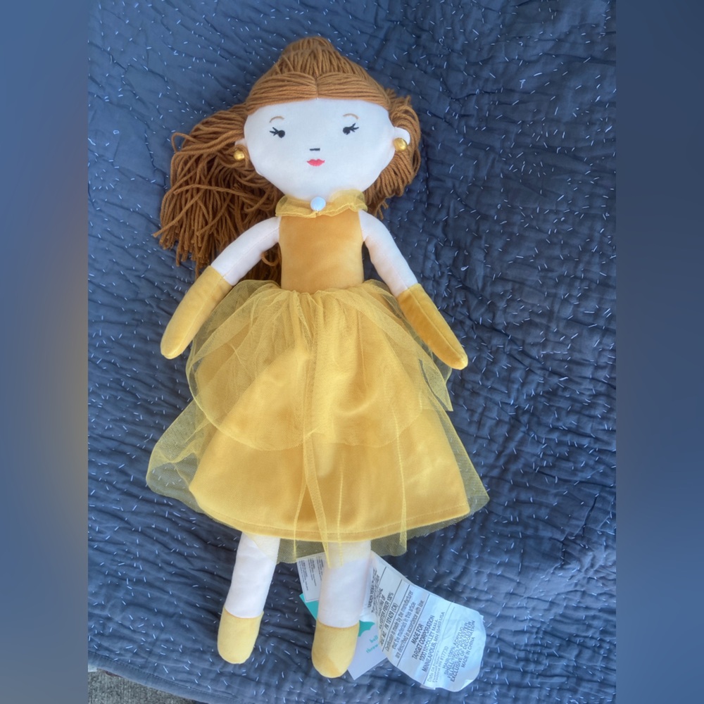 Disney princess Belle doll beauty and the beast soft